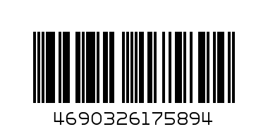 Папка д/тетрадей А5 BG "Рыжик" 4453 пластик. на молнии - Штрих-код: 4690326175894