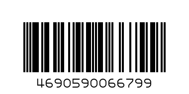 карандаши цветные 6 цветов - Штрих-код: 4690590066799