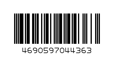 набор ножей 6пр. на магните - Штрих-код: 4690597044363