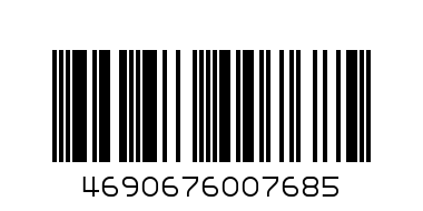 набор стаканов 6шт - Штрих-код: 4690676007685