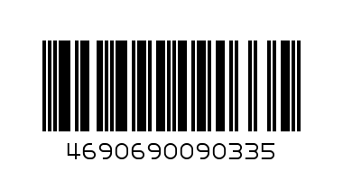 Полотенце махровое 70х130см - Штрих-код: 4690690090335
