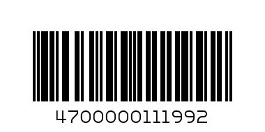 Крекер мини Зоопарк (100 гр., пакет) - Штрих-код: 4700000111992