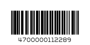 пирожное - Штрих-код: 4700000112289