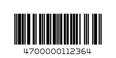 ночь - Штрих-код: 4700000112364