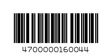 Вода Ысык Ата 0,5 л (Газиров., 0,5 л) - Штрих-код: 4700000160044