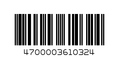 Пшено органик - Штрих-код: 4700003610324