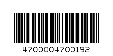киндзмараули - Штрих-код: 4700004700192
