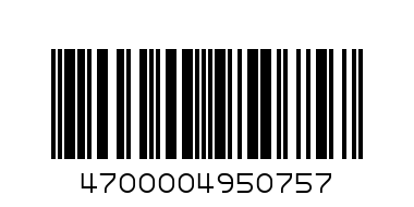 Жигулевское 0.5 - Штрих-код: 4700004950757