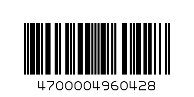 сок апельсин - Штрих-код: 4700004960428