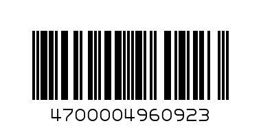 Сок Organic яблочно-грушевый 1л. - Штрих-код: 4700004960923