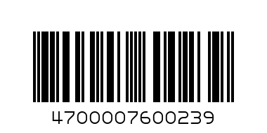 Мороженое Пингви Ванилька - Штрих-код: 4700007600239