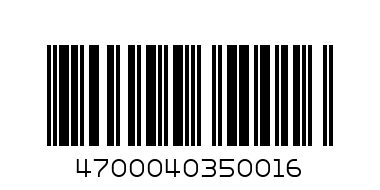 Салфетки Тамаша (№1) - Штрих-код: 4700040350016