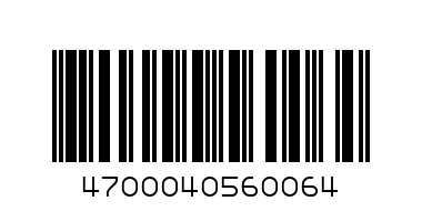 Кальц.соода 500гр - Штрих-код: 4700040560064