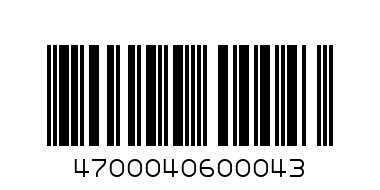 Балон газ YR - Штрих-код: 4700040600043
