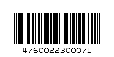 DONDURMA PLOMBIR VANIL 500 QR - Штрих-код: 4760022300071
