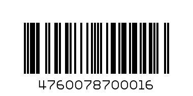 kukruz nazli - Штрих-код: 4760078700016
