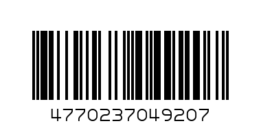 мороженое Сливочное "Сваля" 900мл. - Штрих-код: 4770237049207