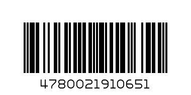 желе фрути - Штрих-код: 4780021910651