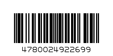 Карбон шампунь 2000мл - Штрих-код: 4780024922699