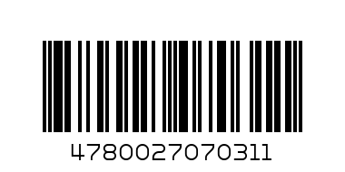 зизи круглый - Штрих-код: 4780027070311