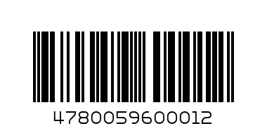 Печенье Овсяное 180гр - Штрих-код: 4780059600012