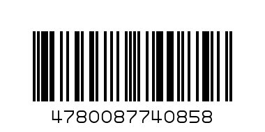 Чашка прозр 4л - Штрих-код: 4780087740858