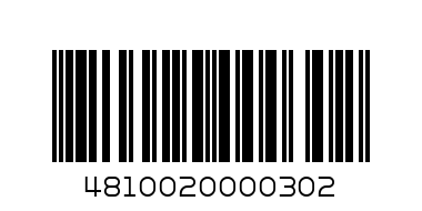 бюстгалтер - Штрих-код: 4810020000302