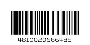 бюстгалтер - Штрих-код: 4810020666485