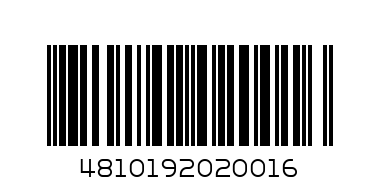 Набор бокалов 200 г. - Штрих-код: 4810192020016