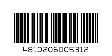 Пломбир Фрудоза с виноградом и гранатом 65 гр - Штрих-код: 4810206005312