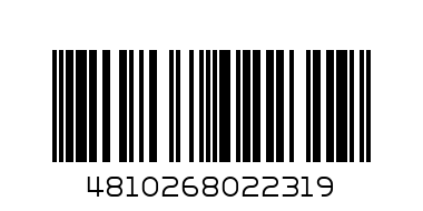 "БРЕСТ-ЛИТОВСК" КЛАССИЧЕСКИЙ СЫР 210 г - Штрих-код: 4810268022319