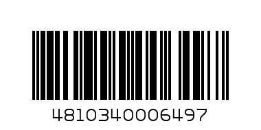 шампунь ромашка1 - Штрих-код: 4810340006497