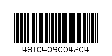 Перчатки виниловые 10шт - Штрих-код: 4810409004204