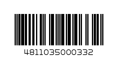 Икра из кабачков 500г - Штрих-код: 4811035000332