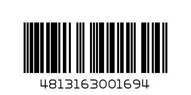СОК ЯБЛОК ГОЛУБИКА 0,2 - Штрих-код: 4813163001694