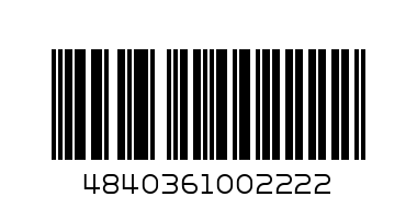 Aqua Uniqua Cristalina 1.5l - Штрих-код: 4840361002222