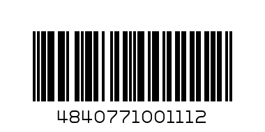 Persona vodca 0.25L - Штрих-код: 4840771001112