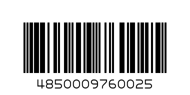 Пепси кола 0.5л. - Штрих-код: 4850009760025