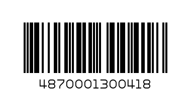 Водка Бери Казы, 0,5л - Штрих-код: 4870001300418