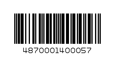 Мука Цесна 25кг первый сорт - Штрих-код: 4870001400057