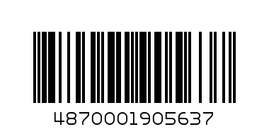 Пюре Яблоко персик 500гр - Штрих-код: 4870001905637