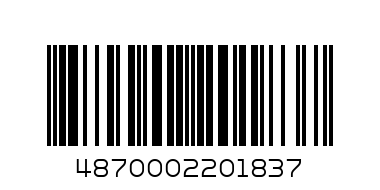 Сметана 20 проц 200 гр Ren milk - Штрих-код: 4870002201837