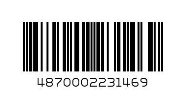 Кекс с какао 6шт 210гр - Штрих-код: 4870002231469