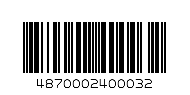 Сушка Малютка с маком - Штрих-код: 4870002400032