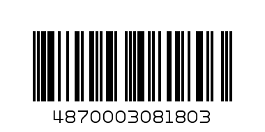 Ак Булак 0.6л - Штрих-код: 4870003081803