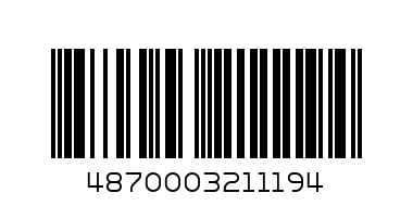 7 Сок Колибри 1л 1*12 /111/115/ - Штрих-код: 4870003211194