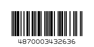 молоко 6 - Штрих-код: 4870003432636