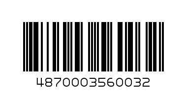 Мусорный пакет 30 л - Штрих-код: 4870003560032