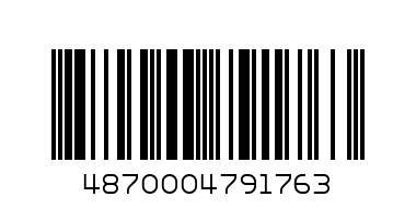 водка Океан 0,5л - Штрих-код: 4870004791763