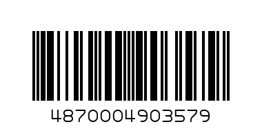 LUX пломбир 500 гр - Штрих-код: 4870004903579